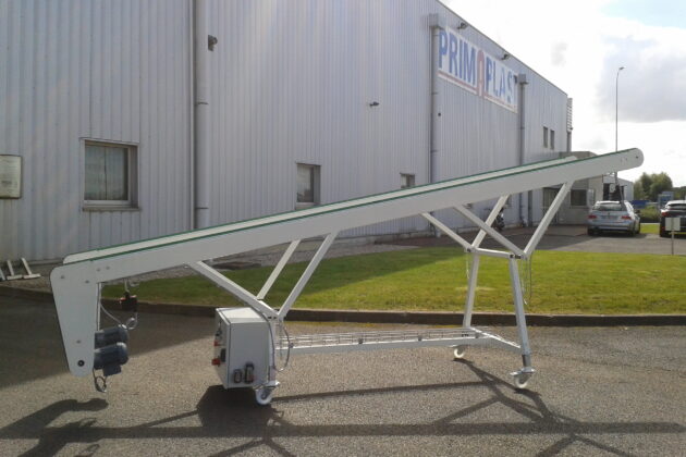 Convoyeurs élévateur à courroies - Bi-voies