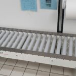 Convoyeur à rouleaux gravitaires