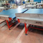 Convoyeur à bande textile grande largeur