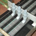 Convoyeur à maille métallique inox