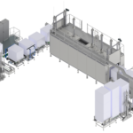 Ligne automatisée de lavage de conteneurs IBC