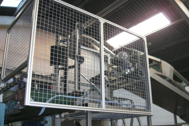 Volume de sécurité process de convoyage