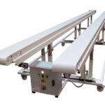 Convoyeur double bande textile