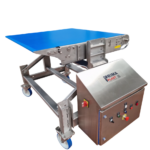 Transfert optimisé grâce à un convoyeur agroalimentaire avec sabre intégré