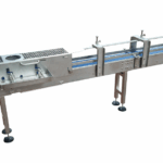 Convoyeur inox multi-contenants