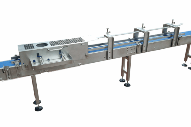 Convoyeur inox multi-contenants